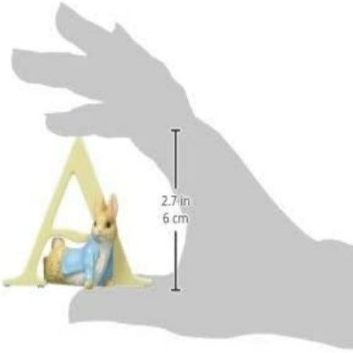 Alphabet Letter "A" featuring Peter Rabbit: "Adorable Peter Rabbit Alphabet Letter A - Nursery Decor" - DMTIFY Store