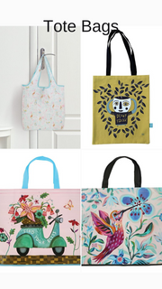 Foldable & Reusable Tote Bag Collection – 4 Stylish Designs