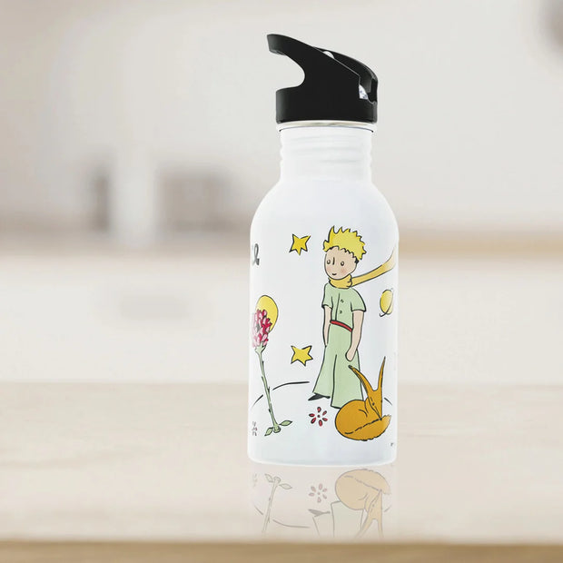 Le Petit Prince Straw Water Bottle Collection – Moon, Planet, and Classic Gift Designs Drinkware (BPA-Free Kids Bottles)