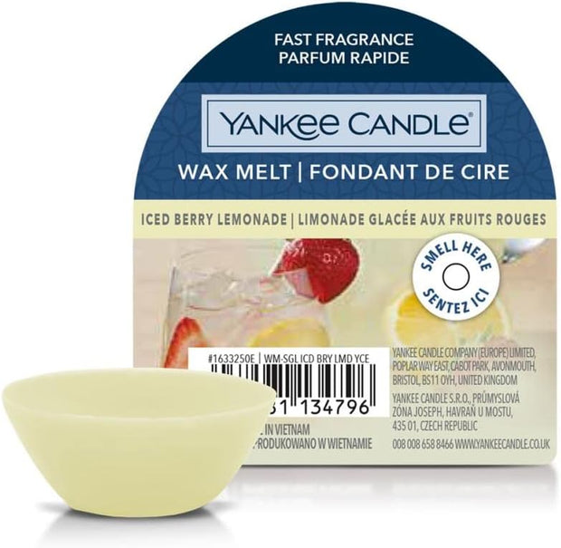 Yankee Candle Wax Melts Original Signature Up to 8 Hours of Fragrance, 1 Count, Assorted Colours, Highly Scented Wax Melt, Wax Melt Lovers, Round Shape