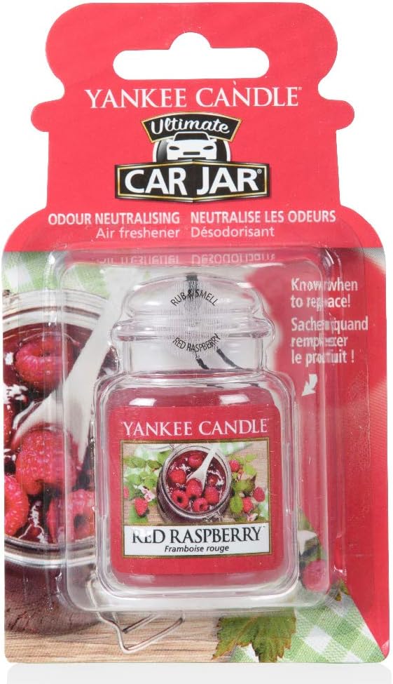 Yankee Candle Car Jar Ultimate Air Freshener, 1 Count. Up to 4 Weeks. - DMTIFY Store