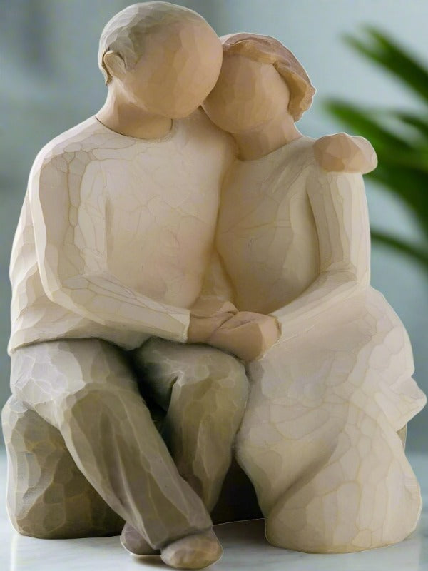 Love Ever Endures Willow Tree Sculpture - Sentimental Resin Figure Anniversary Wedding Valentine Gift - DMTIFY Store