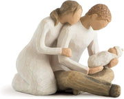 Willow Tree Sculpture, Father and Daughter Figurine, New Life, New Mum, New Dad, Gift Set, Box, Present