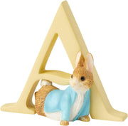 Alphabet Letter "A" featuring Peter Rabbit: "Adorable Peter Rabbit Alphabet Letter A - Nursery Decor" - DMTIFY Store