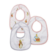 Reusable Washable Soft Cotton Fabric Baby Bib Collection (3 Pieces and Single Set) For New-born Up Till 3 years, Solid or Liquid Bib