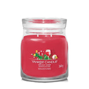 Yankee Candle Signature Scented Candle Iced Berry Lemonade, Holiday Cheer, Christmas Eve, Red Raspberry, Wild Orchid, Tropical Breeze, Mango Ice Cream and Ocean Air Medium Jar Candle 368g with Double Wicks, Soy Wax Blend Long Burning Candle, Perfect Gifts