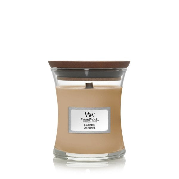 WoodWick Scented Candle, Vanilla Bean Lavender and Cedar, Mini Hourglass Candle