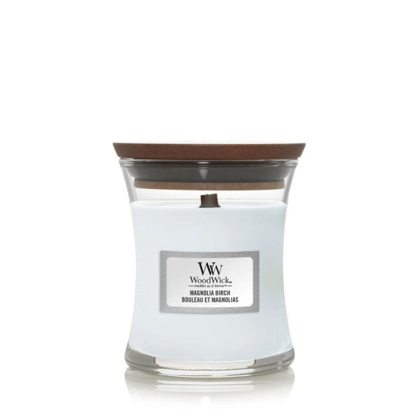 WoodWick Scented Candle, Vanilla Bean Lavender and Cedar, Mini Hourglass Candle