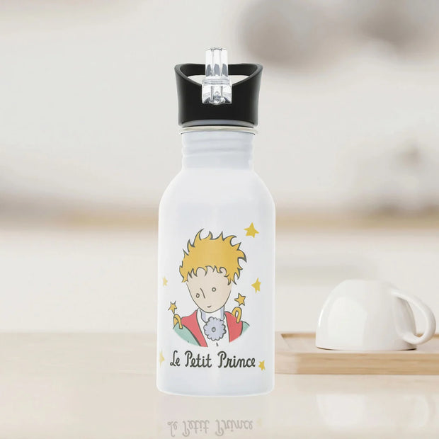 Le Petit Prince Straw Water Bottle Collection – Moon, Planet, and Classic Gift Designs Drinkware (BPA-Free Kids Bottles)