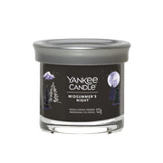 Yankee Candle Signature Small Tumbler 8 x 8 x 7 cm 122g Clean Cotton, Black Cherry, Midsummer Night, Lemon Lavender, Ocean Air, Bayside Cedar, Ice Berry Lemonade, Pink Sands, Amber and Sandalwood, Wild Orchid, Midnight Jasmine.