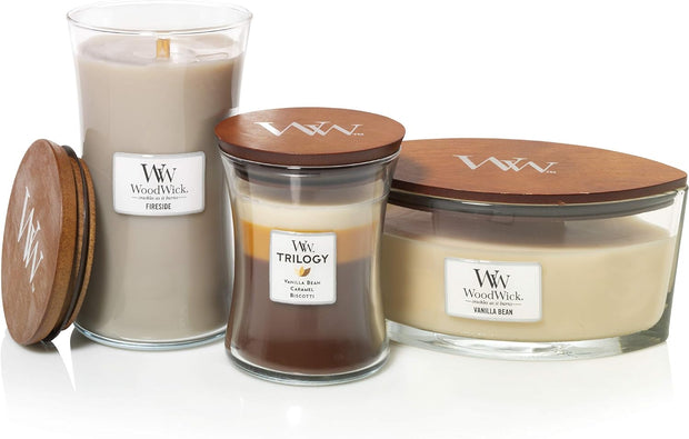 WoodWick Ellipse Scented Candle with Crackling Wick |  Up to 50 Hours Burn Time - DMTIFY Store