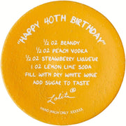 Lolita Milestone Gem-Spangled Birthday Celebration Wine Glass 18th 21st 40th 50th Special Birthday