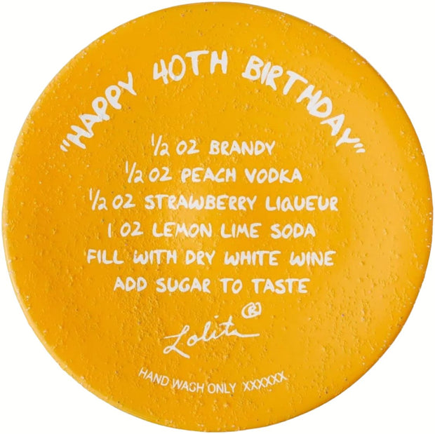 Lolita Milestone Gem-Spangled Birthday Celebration Wine Glass 18th 21st 40th 50th Special Birthday