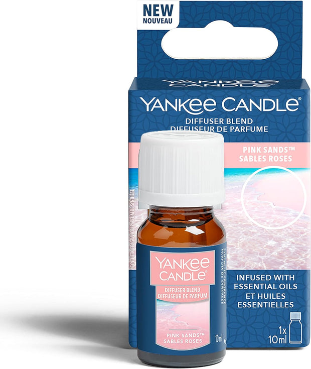 Yankee Candle Ultrasonic Aroma Diffuser Oil | Pink Sands Diffuser Refill | 10ml 8.3 x 5.2 x 3.2 cm 50 g