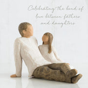 Willow Tree Sculpture, Father and Daughter Figurine, New Life, New Mum, New Dad, Gift Set, Box, Present