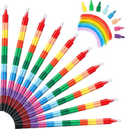 Vibrant Crayon Set - 6 Pieces in a Pack, 12Colours Each: Perfect for Kids' Birthday Parties, Rewards, and Goodie Bags - DMTIFY Store