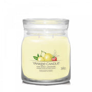 Yankee Candle Signature Scented Candle Iced Berry Lemonade, Holiday Cheer, Christmas Eve, Red Raspberry, Wild Orchid, Tropical Breeze, Mango Ice Cream and Ocean Air Medium Jar Candle 368g with Double Wicks, Soy Wax Blend Long Burning Candle, Perfect Gifts