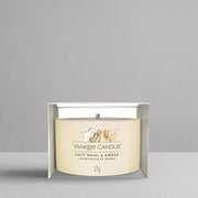 Yankee Candle  Filled Votive Candle One Count  Clean Cotton, Amber and Sandalwood, Black Cherry, Black Coconut, Midsummer Night, Fluffy Towel, Candlelit Cabin, Pink Sands, Wild Orchid, Vanilla Cupcake, One Count