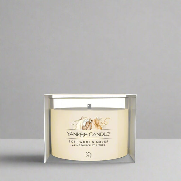 Yankee Candle  Filled Votive Candle One Count  Clean Cotton, Amber and Sandalwood, Black Cherry, Black Coconut, Midsummer Night, Fluffy Towel, Candlelit Cabin, Pink Sands, Wild Orchid, Vanilla Cupcake, One Count