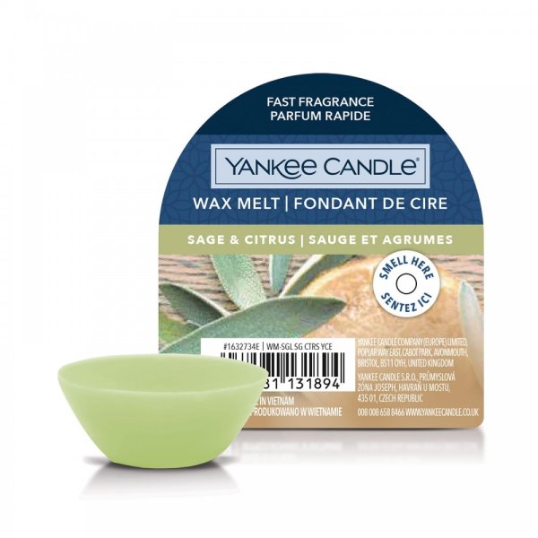 Yankee Candle Wax Melts Original Signature Up to 8 Hours of Fragrance, 1 Count, Assorted Colours, Highly Scented Wax Melt, Wax Melt Lovers, Round Shape