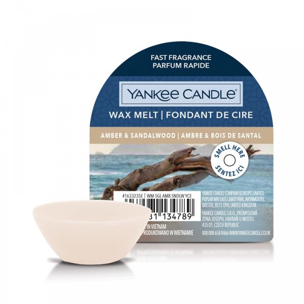 Yankee Candle Wax Melts Original Signature Up to 8 Hours of Fragrance, 1 Count, Assorted Colours, Highly Scented Wax Melt, Wax Melt Lovers, Round Shape