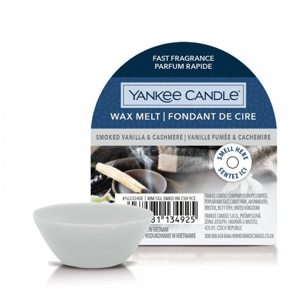 Yankee Candle Wax Melts Original Signature Up to 8 Hours of Fragrance, 1 Count, Assorted Colours, Highly Scented Wax Melt, Wax Melt Lovers, Round Shape