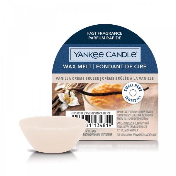 Yankee Candle Wax Melts Original Signature Up to 8 Hours of Fragrance, 1 Count, Assorted Colours, Highly Scented Wax Melt, Wax Melt Lovers, Round Shape