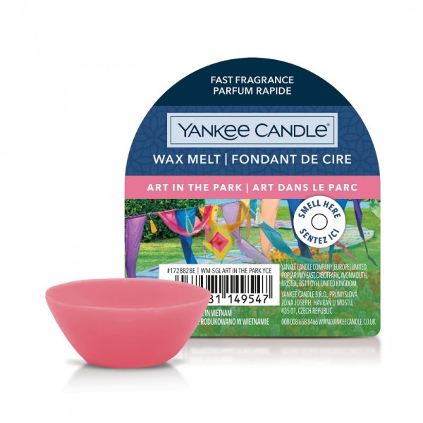 Yankee Candle Wax Melts Original Signature Up to 8 Hours of Fragrance, 1 Count, Assorted Colours, Highly Scented Wax Melt, Wax Melt Lovers, Round Shape