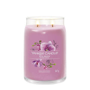 Yankee Candle Signature Scented Candle | Wild Orchid, Ocean Air Large Jar Large Jar Candle with Double Wicks | Soy Wax Blend Long Burning Candle | Perfect Gifts for Women, Long Lasting, Soy Wax Candle