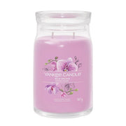 Yankee Candle Signature Scented Candle | Wild Orchid, Ocean Air Large Jar Large Jar Candle with Double Wicks | Soy Wax Blend Long Burning Candle | Perfect Gifts for Women, Long Lasting, Soy Wax Candle