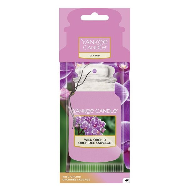 Yankee Candle  Classic Original Signature Hanging Car Jar Paper Air Freshener Vanilla Cupcake Red Midsummer's Night Wild Orchid Raspberry Fluffy Towels Bayside Cedar Black Cherry Black Coconut Candlelit Cabin Midnight Jasmine - DMTIFY Store