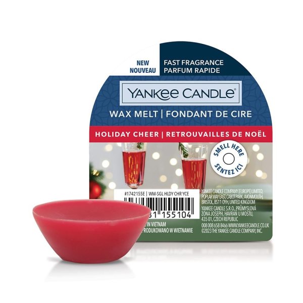 Yankee Candle Wax Melts Original Signature Up to 8 Hours of Fragrance, 1 Count, Assorted Colours, Highly Scented Wax Melt, Wax Melt Lovers, Round Shape