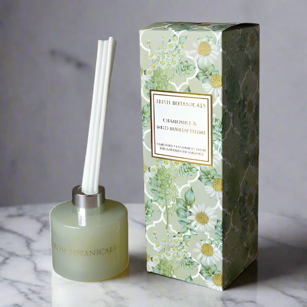 Irish Botanicals Summer Scent Collection - Honeysuckle & Pineapple Sage, Chamomile & Wild Burren Thyme, Bluebell & Lemon Freesia 120ml Diffuser - DMTIFY Store