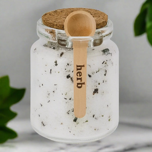 Bath salts Peppermint And Eucalyptus Jar - DMTIFY Store