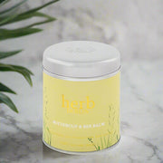 Herb Dublin Natural Wax Tin Candle Burn Time 40 Hrs Buttercup And Bee Balm, Lavender, Comfort And Joy, Lemongrass And Ginger, Mistletoe & Wine, Peppermint, Eucalyptus And Lime, Rhubarb And Fresh Garden Mint