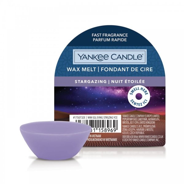 Yankee Candle Wax Melts Original Signature Up to 8 Hours of Fragrance, 1 Count, Assorted Colours, Highly Scented Wax Melt, Wax Melt Lovers, Round Shape