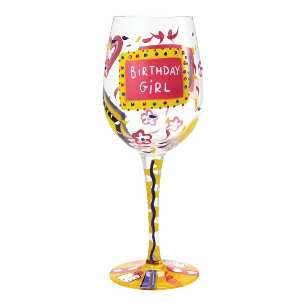 Lolita Gem-Spangled Birthday Celebration Wine Glass - DMTIFY Store