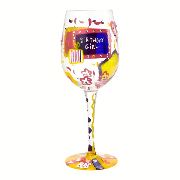 Lolita Gem-Spangled Birthday Celebration Wine Glass - DMTIFY Store