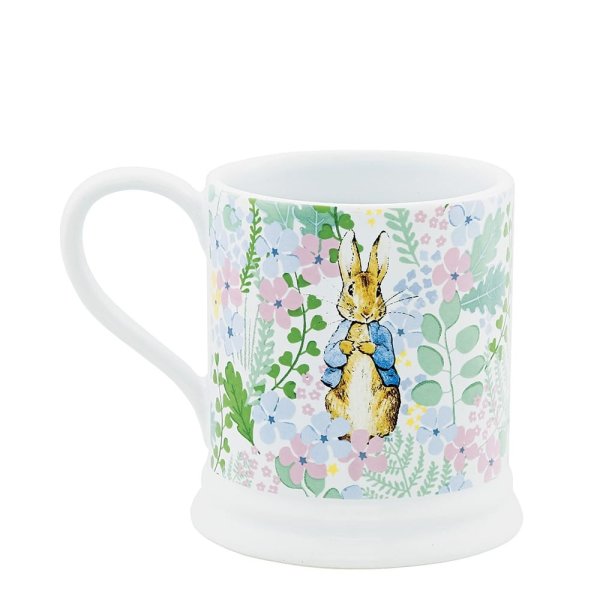 English Ceramic Garden Mug collection Flopsy Peter Rabbit Jemima Puddle-Duck Benjamin Bunny