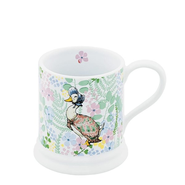 English Ceramic Garden Mug collection Flopsy Peter Rabbit Jemima Puddle-Duck Benjamin Bunny