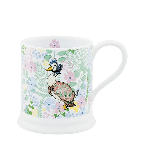 English Ceramic Garden Mug collection Flopsy Peter Rabbit Jemima Puddle-Duck Benjamin Bunny