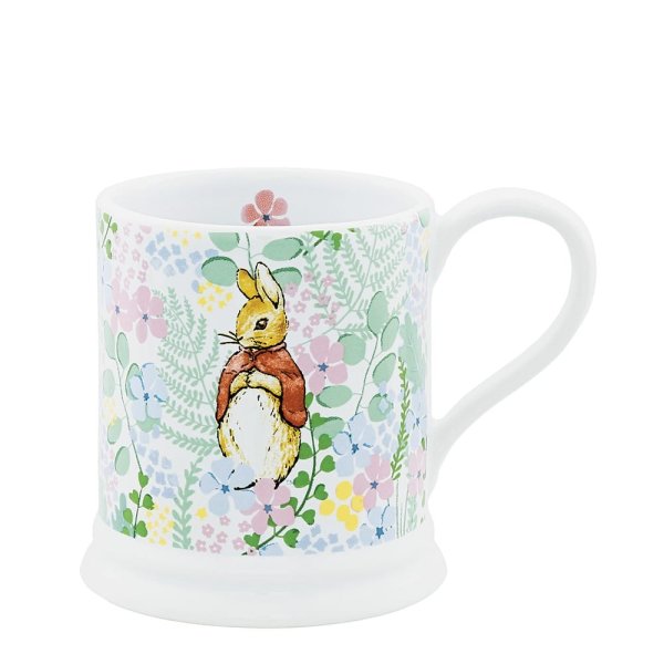 English Ceramic Garden Mug collection Flopsy Peter Rabbit Jemima Puddle-Duck Benjamin Bunny