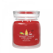 Yankee Candle Signature Scented Candle Iced Berry Lemonade, Holiday Cheer, Christmas Eve, Red Raspberry, Wild Orchid, Tropical Breeze, Mango Ice Cream and Ocean Air Medium Jar Candle 368g with Double Wicks, Soy Wax Blend Long Burning Candle, Perfect Gifts