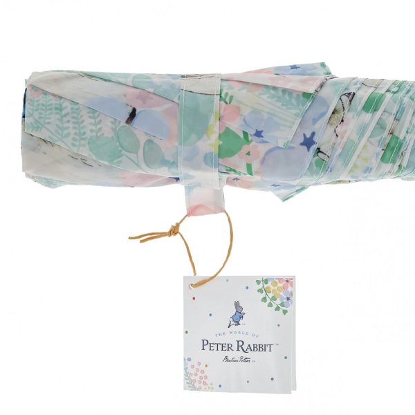 English Garden Beatrix Potter Umbrella - Windproof, Compact, Stylish and Practical Rain Protection, Portable Foldable Outdoor For Men Women and Children