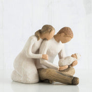 Willow Tree Sculpture, Father and Daughter Figurine, New Life, New Mum, New Dad, Gift Set, Box, Present