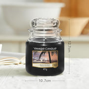 Yankee Candle Scented Candle | Black Coconut Medium Jar Candle| Burn Time: Up to 75 Hours - DMTIFY Store