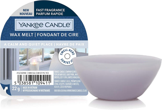 Yankee Candle Wax Melts Original Signature Up to 8 Hours of Fragrance, 1 Count, Assorted Colours, Highly Scented Wax Melt, Wax Melt Lovers, Round Shape