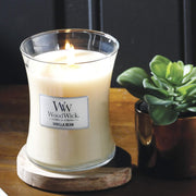 WoodWick Medium Hourglass Scented Candle with Crackling Wick, Up to 60 Hours Burn Time. - DMTIFY Store