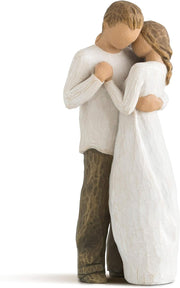 Willow Tree Figurine Love Eternal Bond - Hand-Painted Resin Sculpture Together Figurine