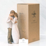 Willow Tree Figurine Love Eternal Bond - Hand-Painted Resin Sculpture Together Figurine